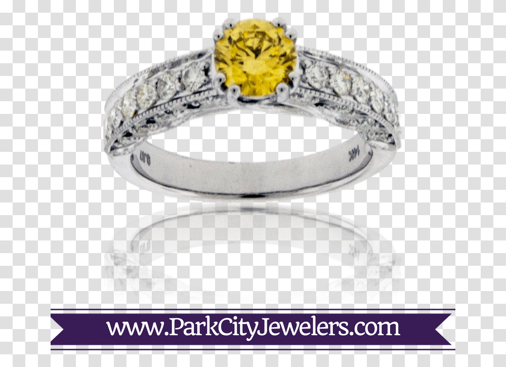 Yellow Diamond Engagement Ring Elk Teeth Ivory Jewelry, Accessories, Accessory, Gemstone, Silver Transparent Png