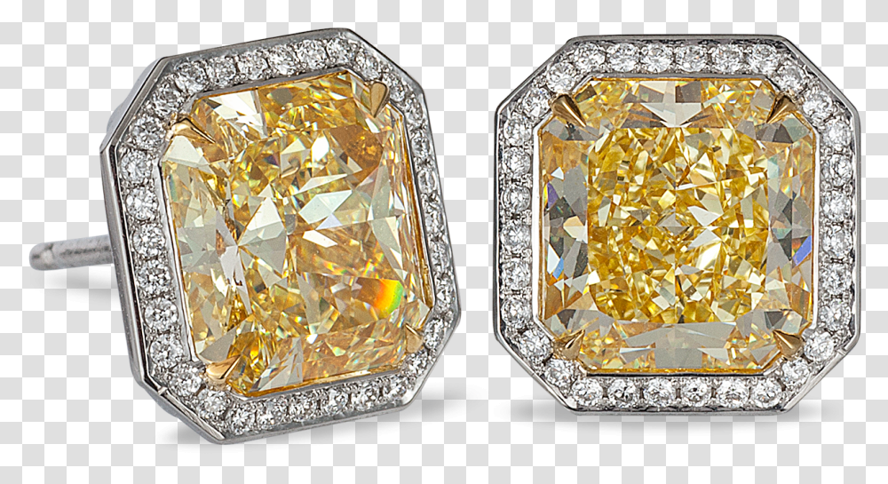 Yellow Diamond Stud Earrings Kays Yellow Diamond Earrings, Accessories, Accessory, Gemstone, Jewelry Transparent Png