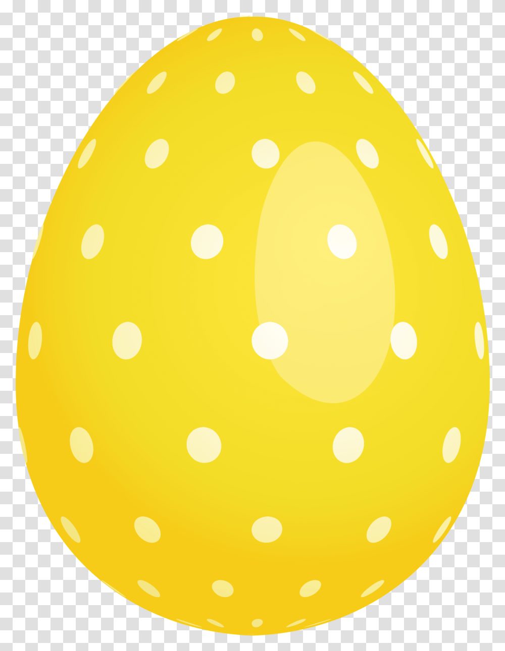 Yellow Dotted Easter Egg Clipart Circle, Food, Texture, Polka Dot Transparent Png