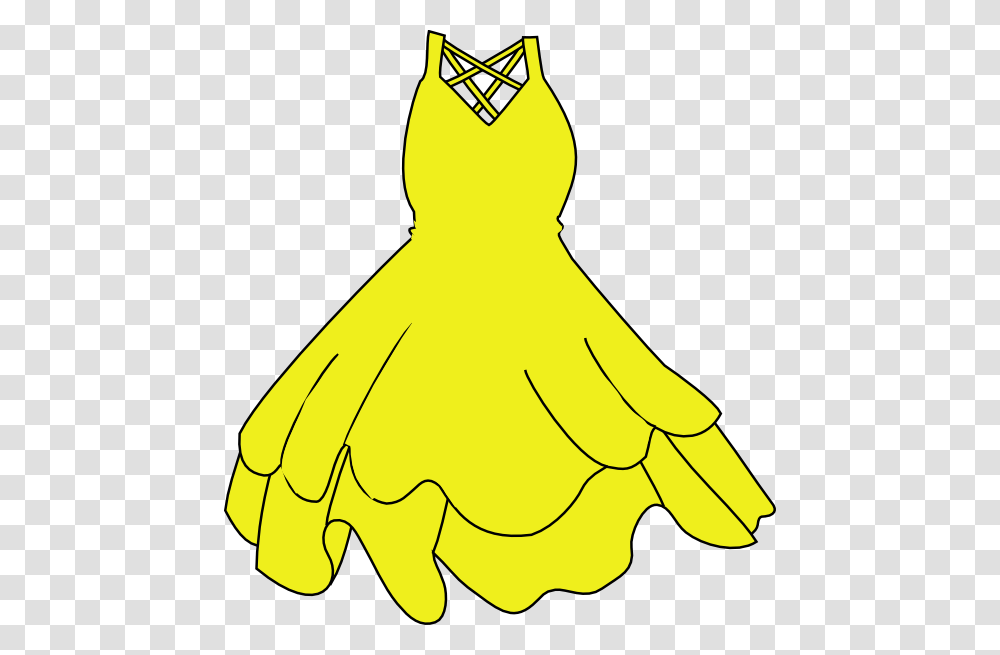 Yellow Dress Clipart Dres, Apparel, Female, Evening Dress Transparent Png