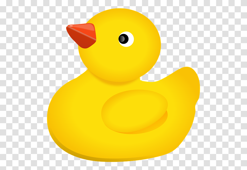 Yellow Duck Download Image Background Rubber Duck Clipart, Bird, Animal, Poultry, Fowl Transparent Png