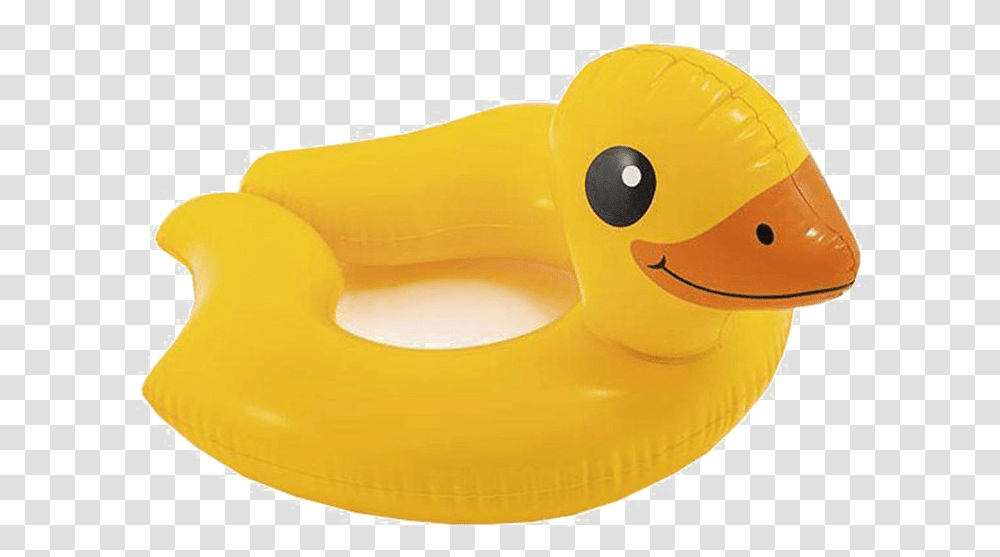 Yellow Duck Image With Background Salvavidas De Pato, Inflatable, Animal, Toy, Bird Transparent Png