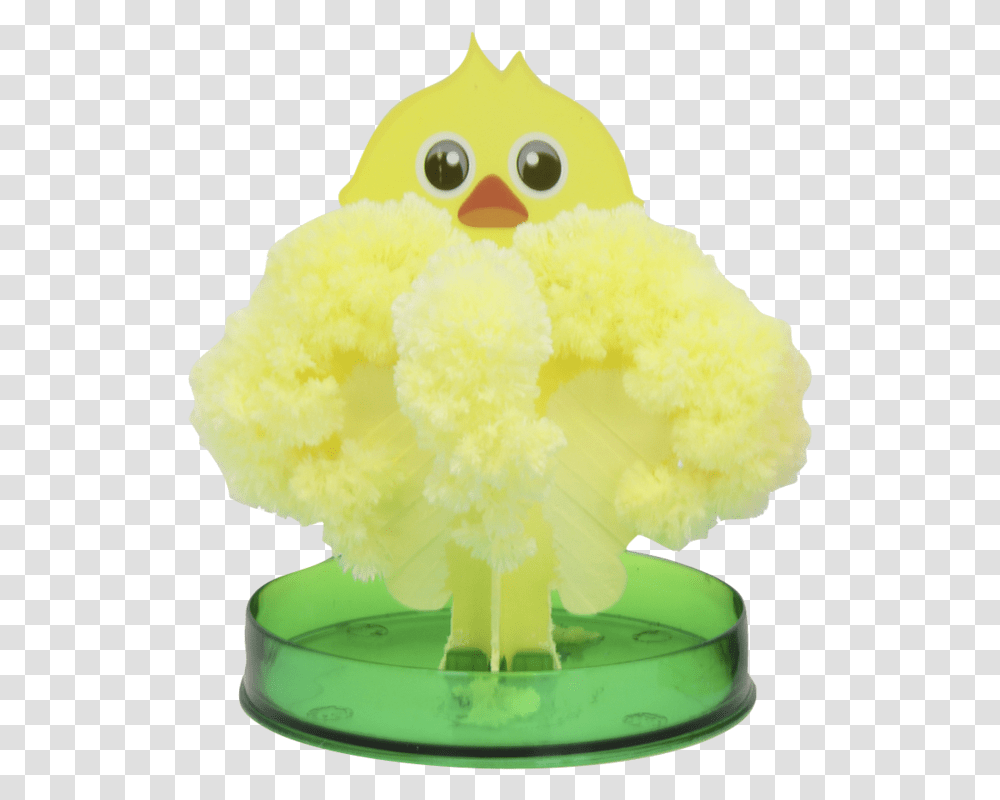 Yellow Easter Chick Magic Grower Standing On A Green Magic Egg To Chick Dci, Snowman, Winter, Outdoors, Nature Transparent Png