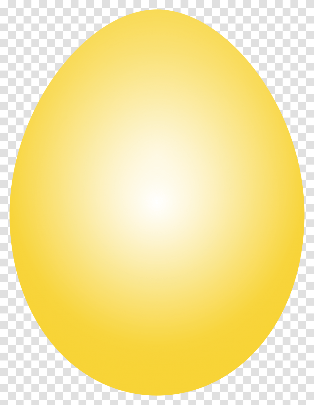 Yellow Easter Egg Clip Arts Yellow Easter Egg Outline, Food, Balloon Transparent Png