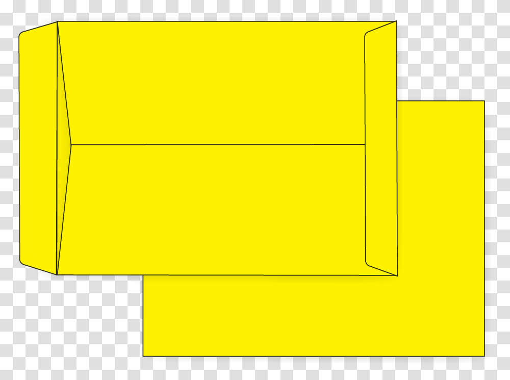Yellow Envelopes Parallel, Furniture, Paper, Drawer Transparent Png