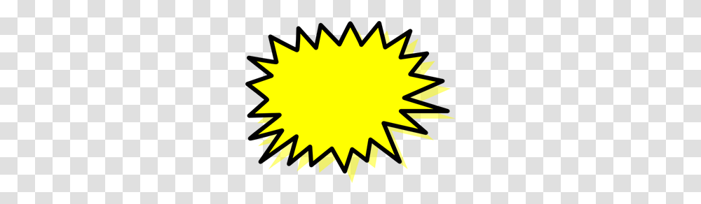 Yellow Explosion Clip Art For Web, Poster, Advertisement Transparent Png