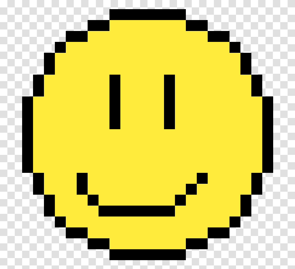 Yellow Face Yellow Circle Pixel, Pac Man, First Aid, Text Transparent Png