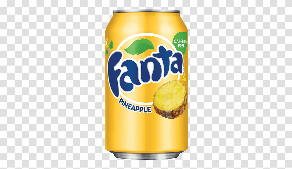 Yellow Fanta, Tin, Can, Plant, Pineapple Transparent Png