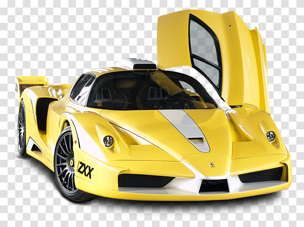 Yellow Ferrari Enzo Edo Car 115 Yellow Ferrari Enzo, Sports Car, Vehicle, Transportation, Race Car Transparent Png