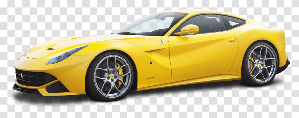 Yellow Ferrari F12berlinetta Car Image Pngpix Yellow Ferrari Car, Vehicle, Transportation, Automobile, Spoke Transparent Png