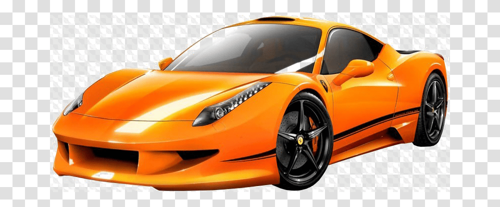 Yellow Ferrari Image Background, Car, Vehicle, Transportation, Automobile Transparent Png