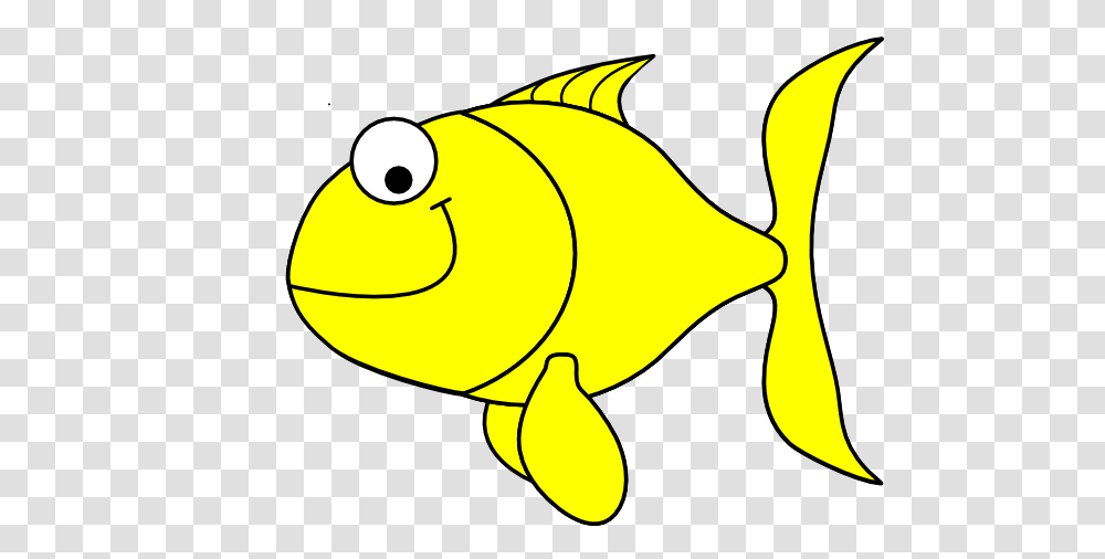 Yellow Fish Clip Art, Animal, Sea Life, Rock Beauty, Banana Transparent Png