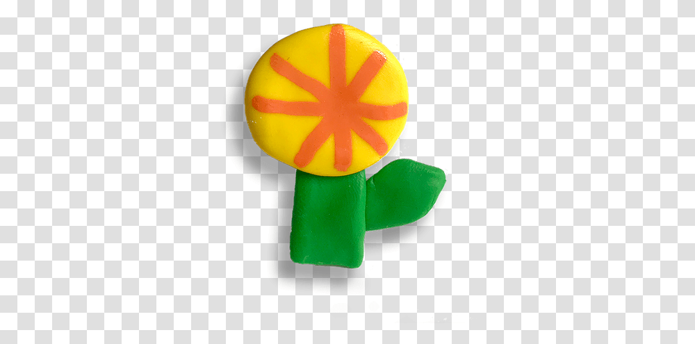 Yellow Flower Baby Toys, Balloon, Rattle, PEZ Dispenser Transparent Png