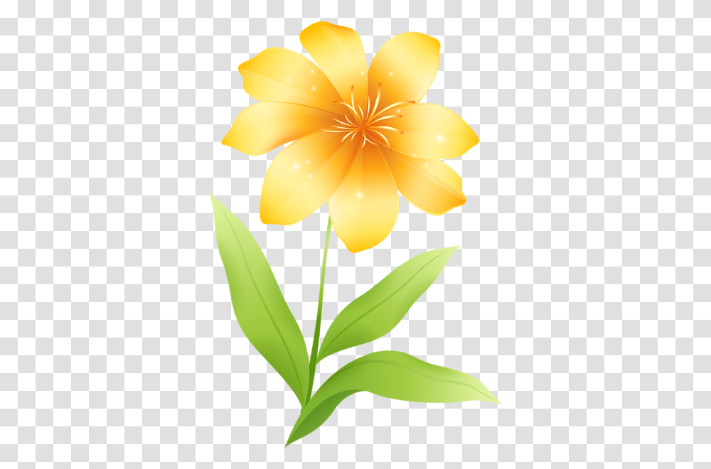 Yellow Flower Clipart Flowering Plant, Petal, Blossom, Daisy, Anther Transparent Png