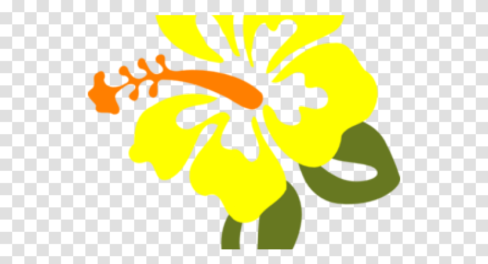 Yellow Flower Clipart Orange Yellow Hibiscus Clipart, Plant, Graphics, Floral Design, Pattern Transparent Png