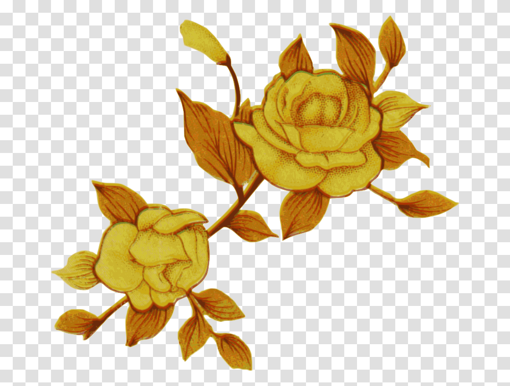 Yellow Flower Gif, Floral Design, Pattern Transparent Png