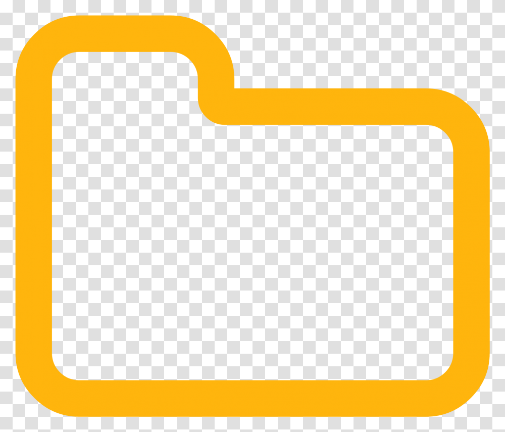 Yellow Folder, File Binder, File Folder Transparent Png