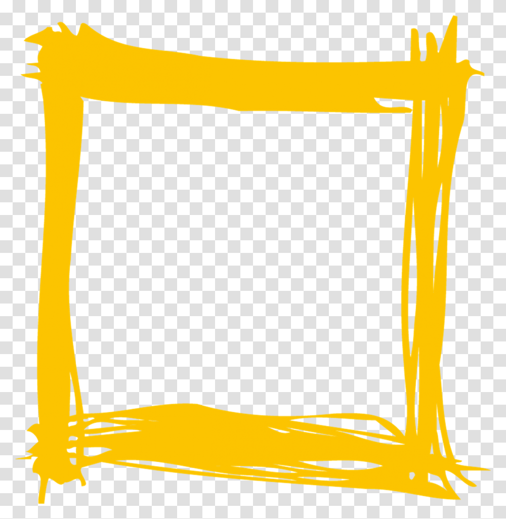 Yellow Frame, Axe, Tool, Hourglass, Lager Transparent Png