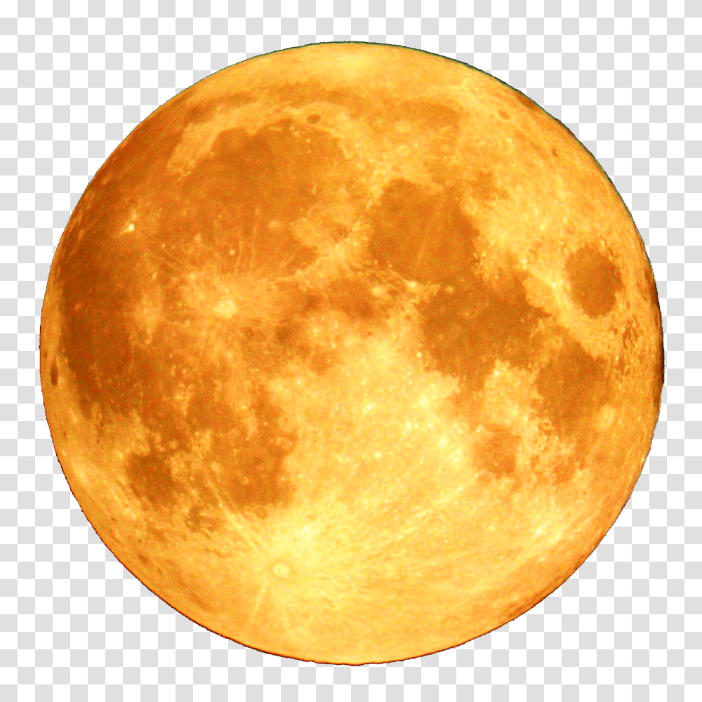 Yellow Full Moon Images, Nature, Outdoors, Outer Space, Night Transparent Png