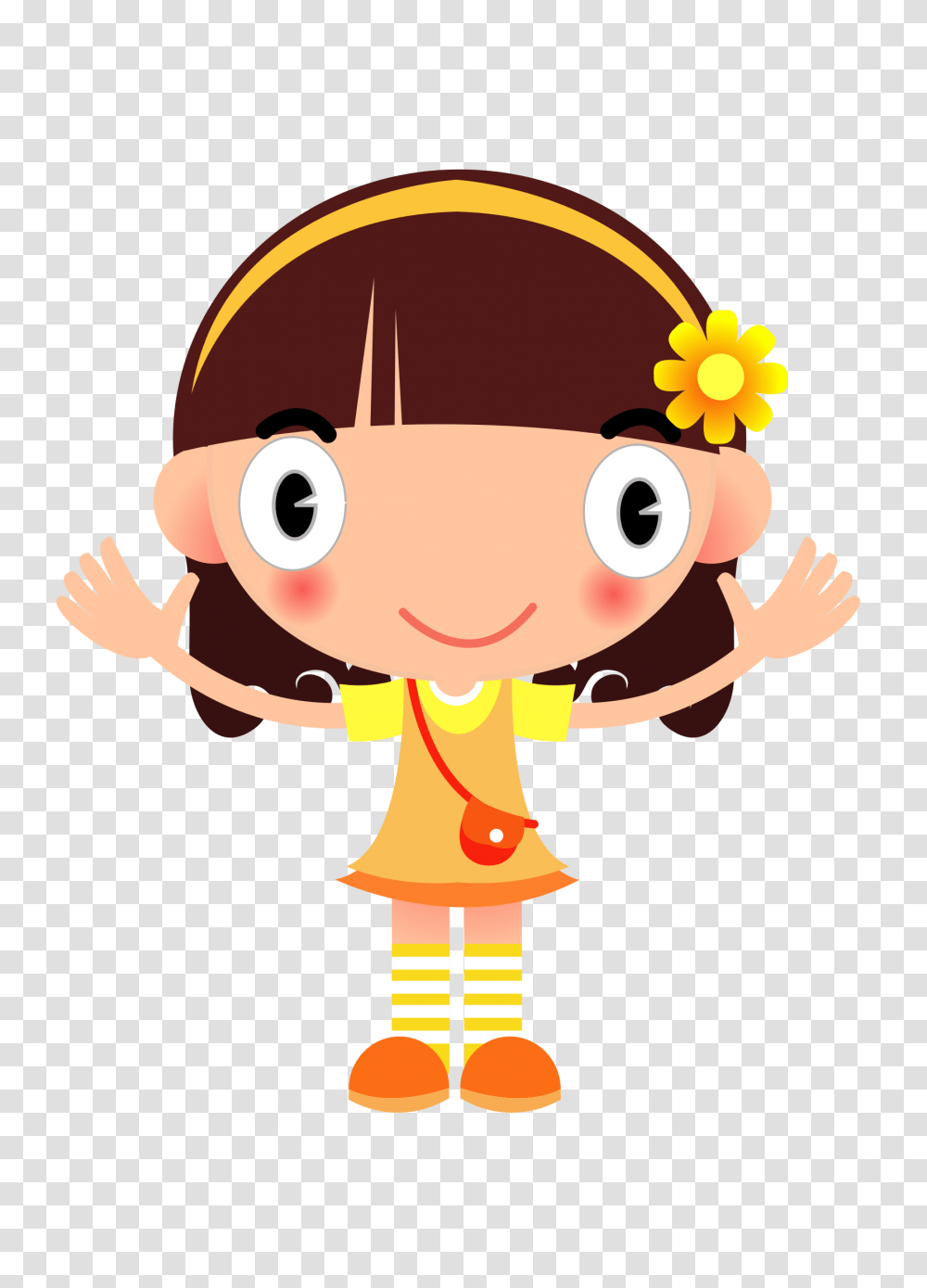 Yellow Girl Icons, Toy, PEZ Dispenser Transparent Png