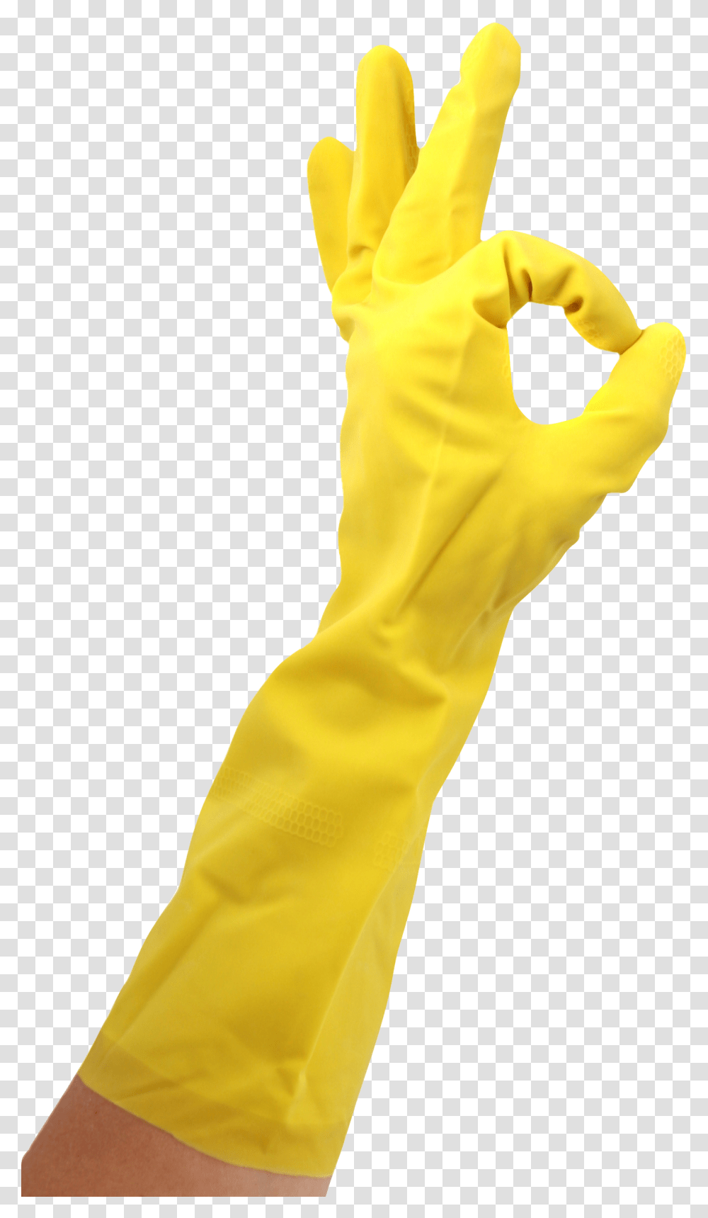 Yellow Glove Background, Apparel, Person, Human Transparent Png