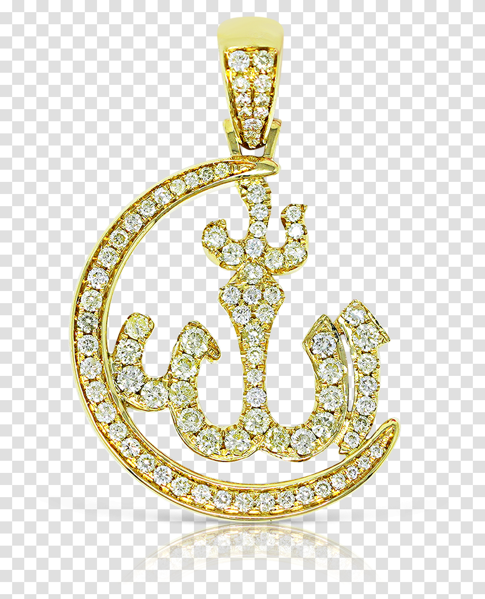 Yellow Gold Allah Pendant Pendant, Accessories, Accessory, Jewelry, Hook Transparent Png