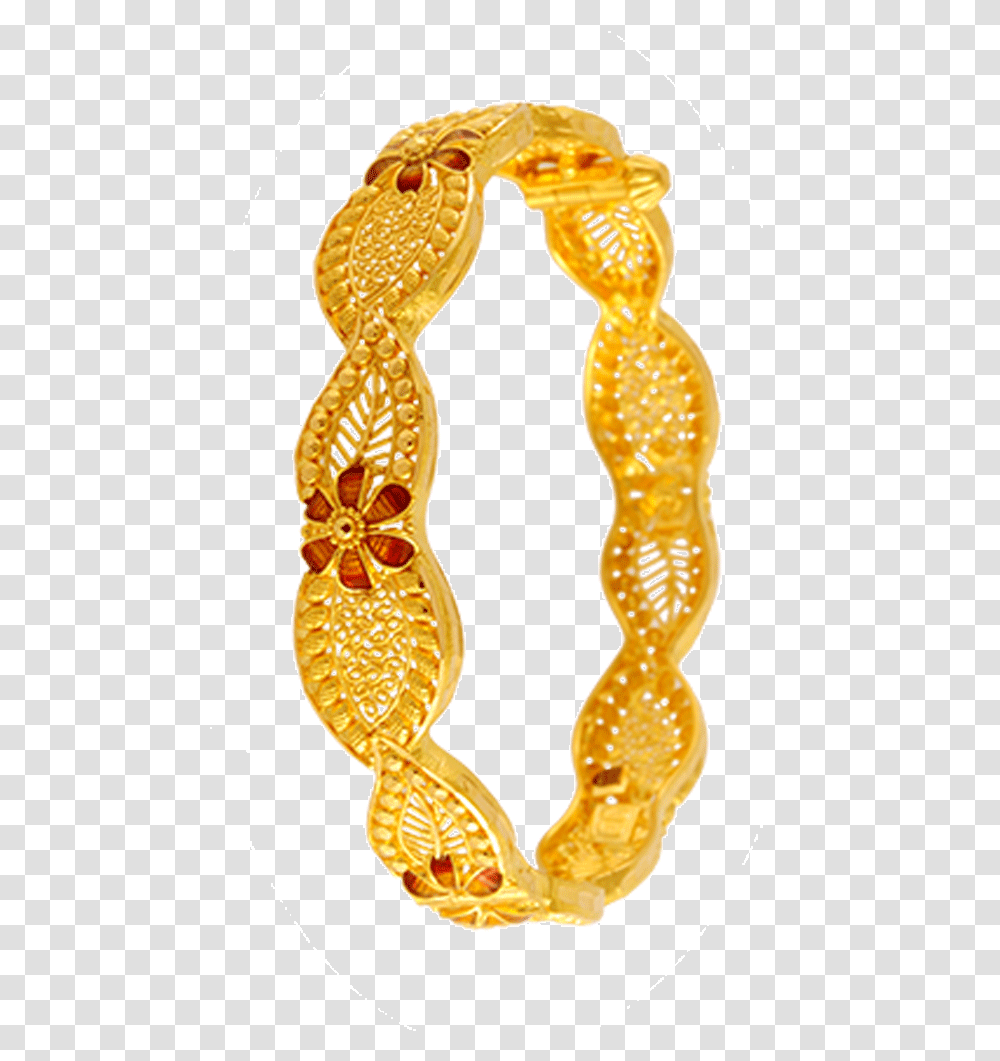 Yellow Gold Bangle For Women Gold Bangles By Pc Chandra Jewellers, Plant, Food, Outdoors Transparent Png