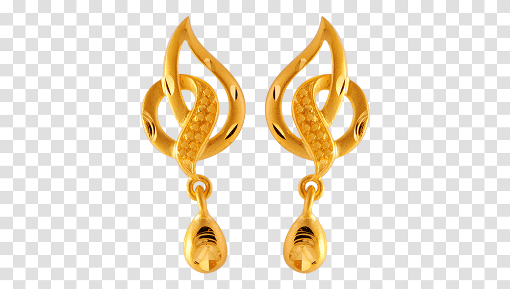 Yellow Gold Clip On Earrings For Women Gold Top Earrings Pc Chandra Jewellers, Accessories, Accessory, Jewelry Transparent Png