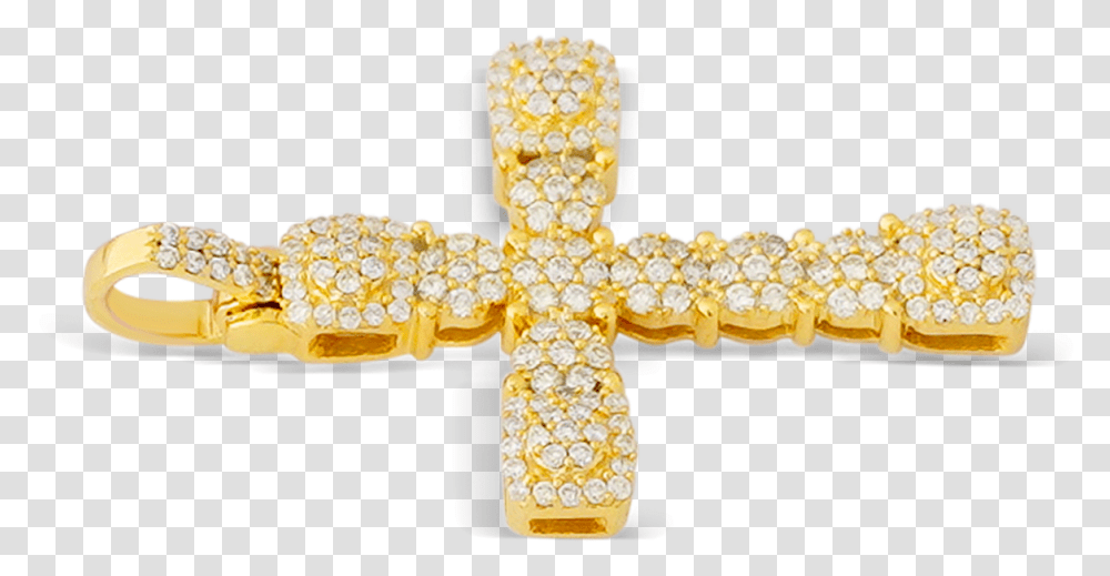 Yellow Gold Cross Pendant, Crucifix, Accessories, Accessory Transparent Png