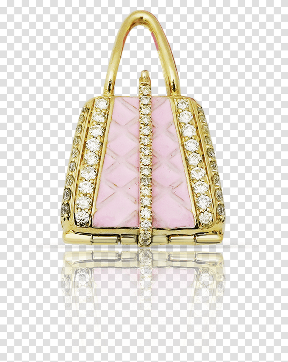 Yellow Gold Diamond Ladies Purse Handbag, Accessories, Accessory Transparent Png