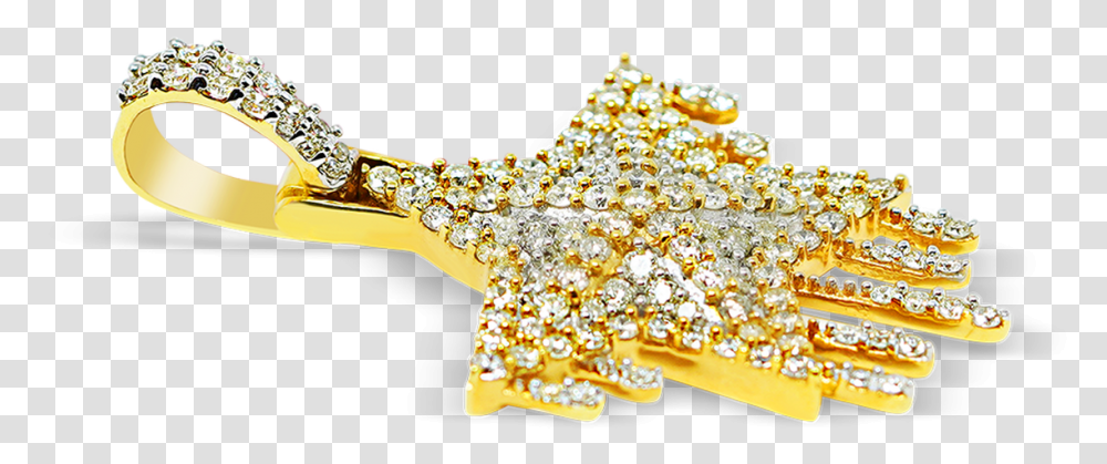 Yellow Gold Drip Star Pendant Body Jewelry, Accessories, Accessory, Diamond, Gemstone Transparent Png