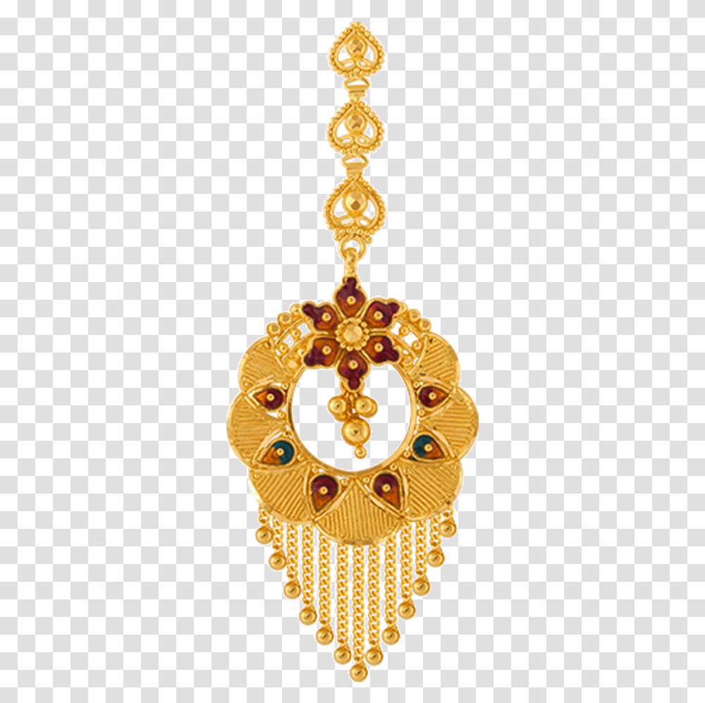 Yellow Gold Maang Tika Gold Maang Tikka Design, Chandelier, Lamp, Pendant, Accessories Transparent Png