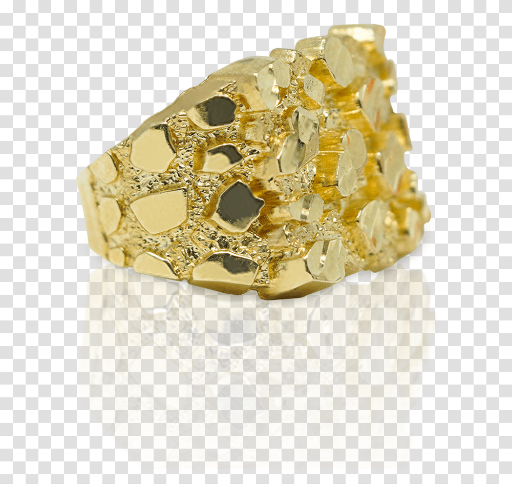 Yellow Gold Nugget Ring Pre Engagement Ring, Jewelry, Accessories, Accessory, Cuff Transparent Png