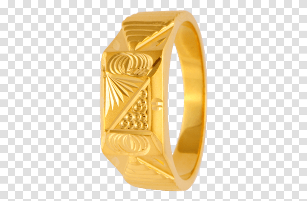 Yellow Gold Ring For Men Gents Gold Ring, Jewelry, Accessories, Accessory, Treasure Transparent Png