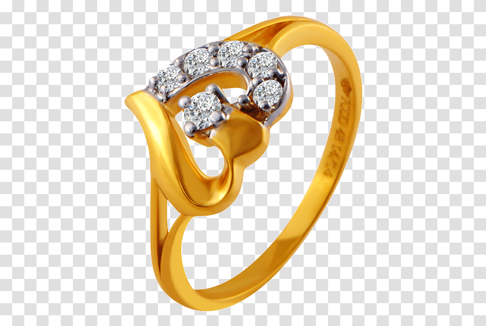 Yellow Gold Ring For Women Anjali Jewellers Gold Ring, Jewelry, Accessories, Accessory, Diamond Transparent Png
