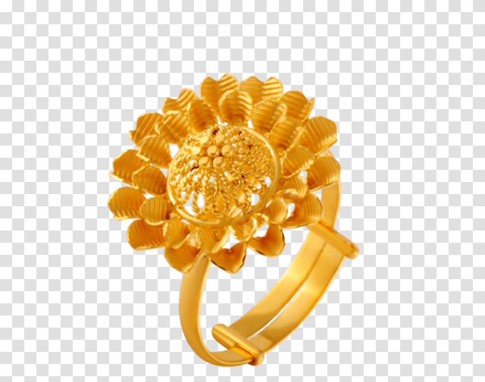 Yellow Gold Ring For Women Floral Design, Accessories, Accessory, Fungus, Jewelry Transparent Png