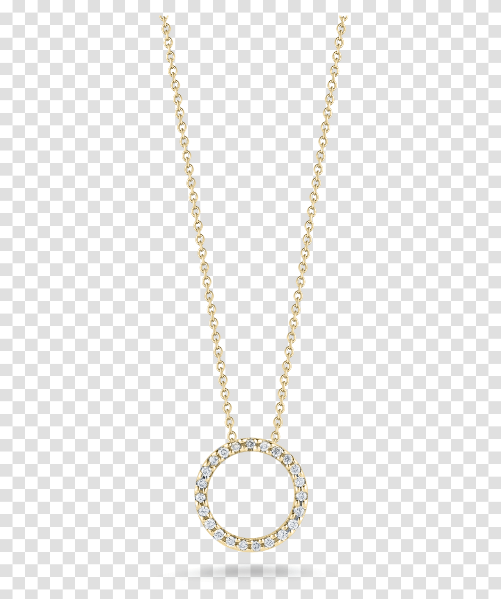 Yellow Gold X Small Circle Pendant With Diamonds Pendant, Necklace, Jewelry, Accessories, Accessory Transparent Png