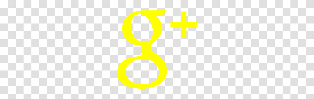 Yellow Google Plus Icon, Logo, Trademark Transparent Png