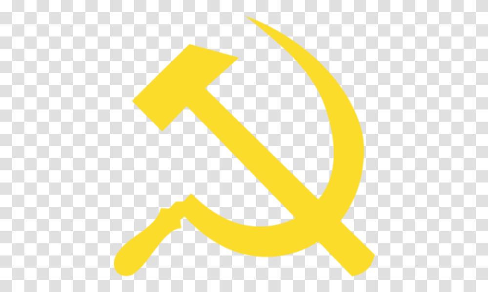 Yellow Hammer And Sickle Roblox Hammer And Sickle Decal, Axe, Tool Transparent Png