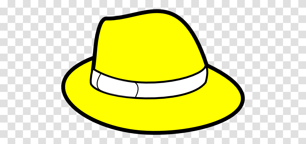 Yellow Hat Clip Art, Apparel, Banana, Fruit Transparent Png