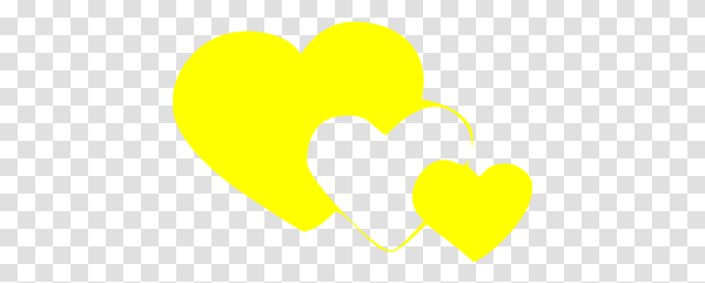 Yellow Heart 2 Icon Free Yellow Heart Icons Heart, Tennis Ball, Sport, Sports, Baseball Cap Transparent Png