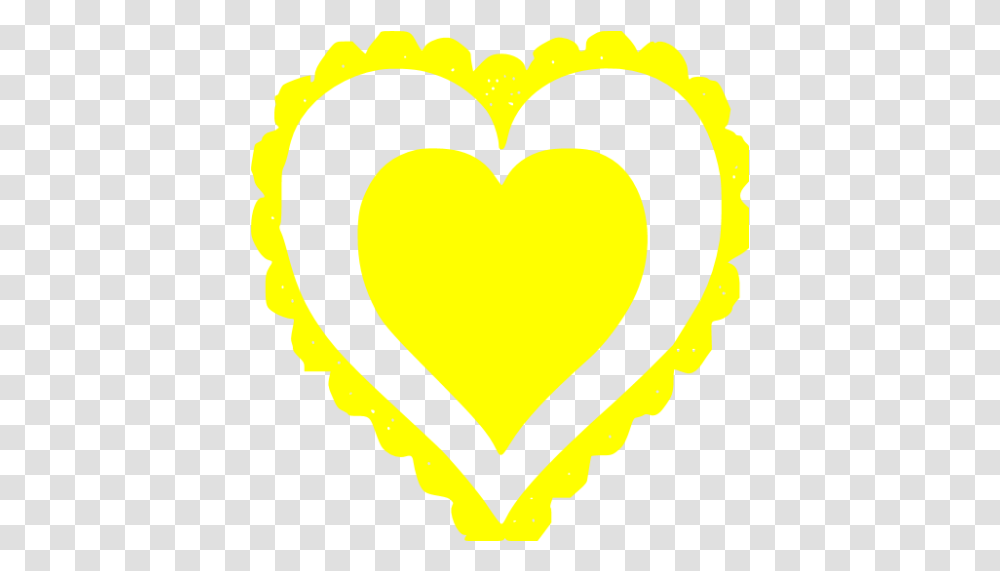 Yellow Heart 52 Icon Free Yellow Heart Icons Heart, Label, Text, Symbol, Logo Transparent Png
