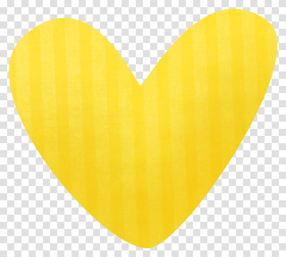 Yellow Heart Clip Art Yellow Heart Clip Art, Plectrum, Balloon Transparent Png