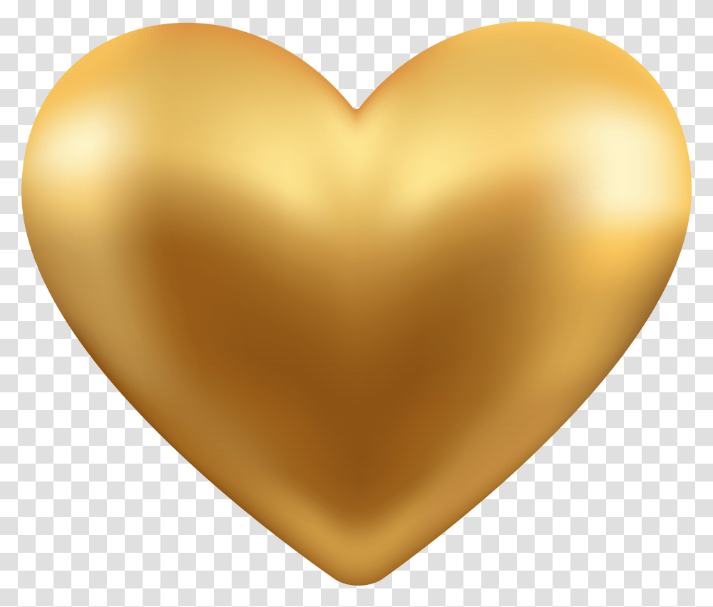 Yellow Heart Clipart Picture Gold, Balloon, Plant, Sweets, Food Transparent Png