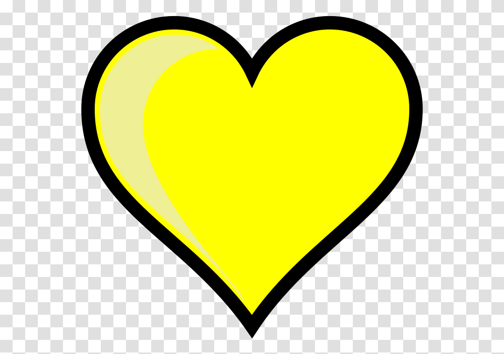 Yellow Heart Clipart, Tennis Ball, Sport, Sports, Label Transparent Png
