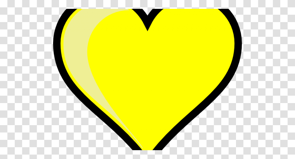 Yellow Heart Cliparts Heart, Balloon Transparent Png