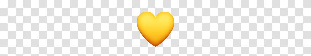 Yellow Heart Emoji, Balloon, Plectrum Transparent Png