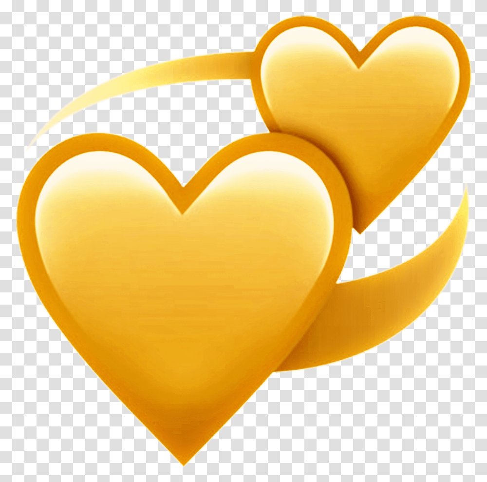 Yellow Heart Emoji, Label, Dating, Cupid Transparent Png