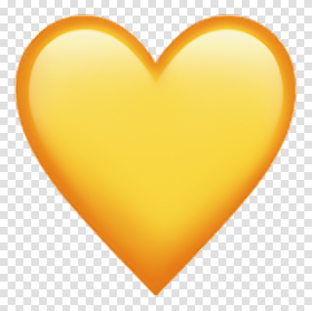 Yellow Heart Emoji Picture 600142 Iphone, Balloon, Plectrum Transparent Png