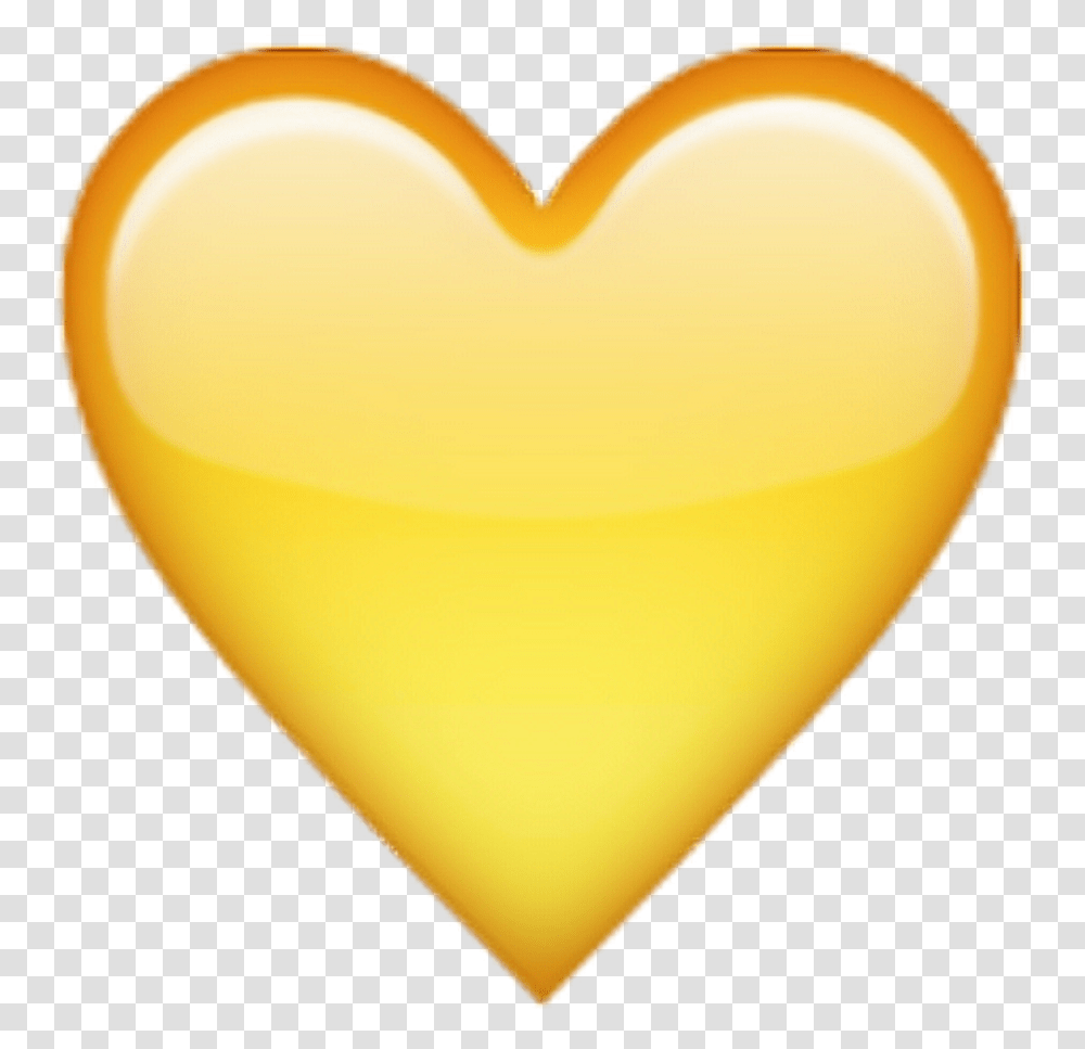 Yellow Heart Images Collection For Free Download Emoji, Cushion, Pillow, Lamp, Plectrum Transparent Png